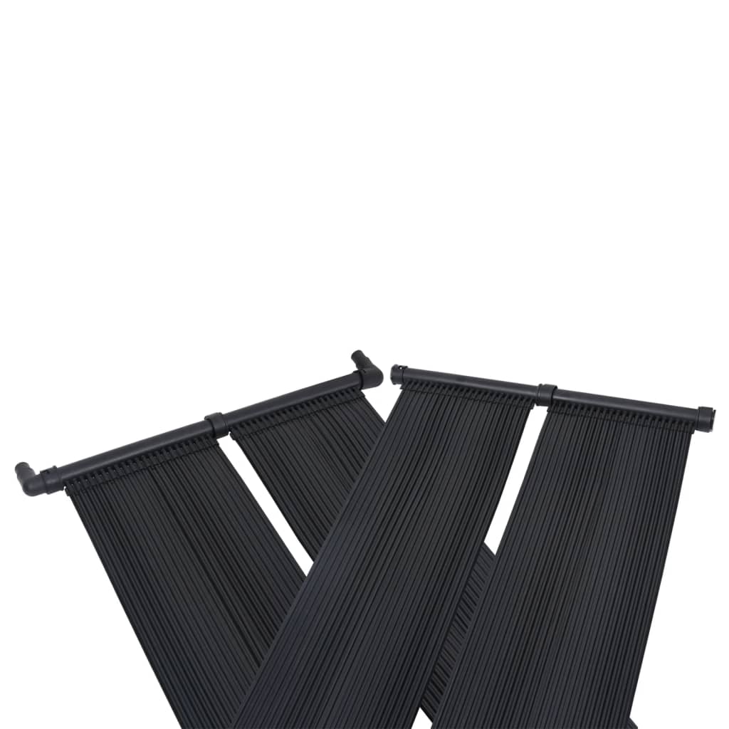 vidaXL Panel Calentador Solar para Piscinas Ecológica Tapete (2 unidades) Dimensiones 80 x 310 cm, 80 x 620 cm