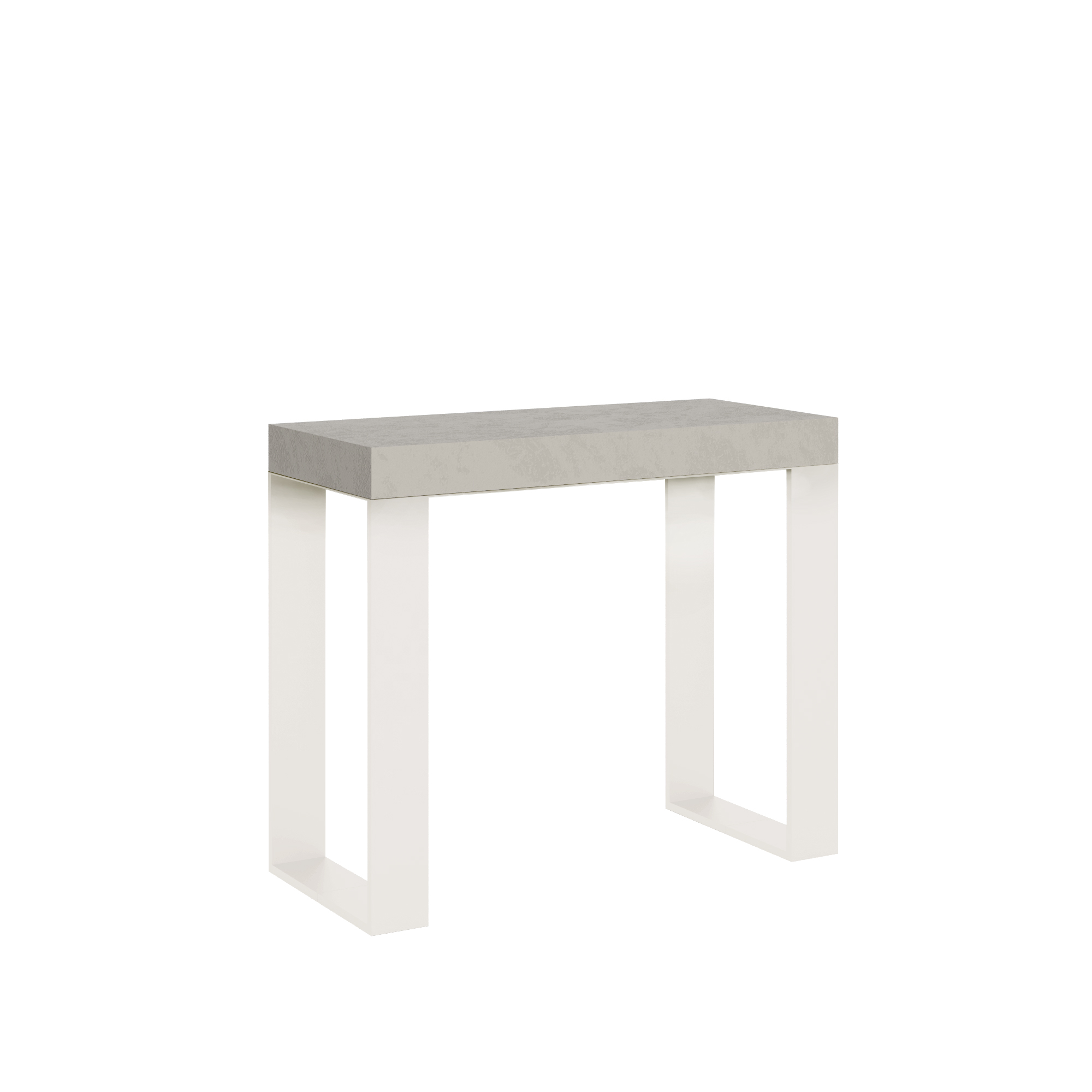 Mesa consola extensible 90x40/196 cm Tecno Small cashmere - Itamoby
