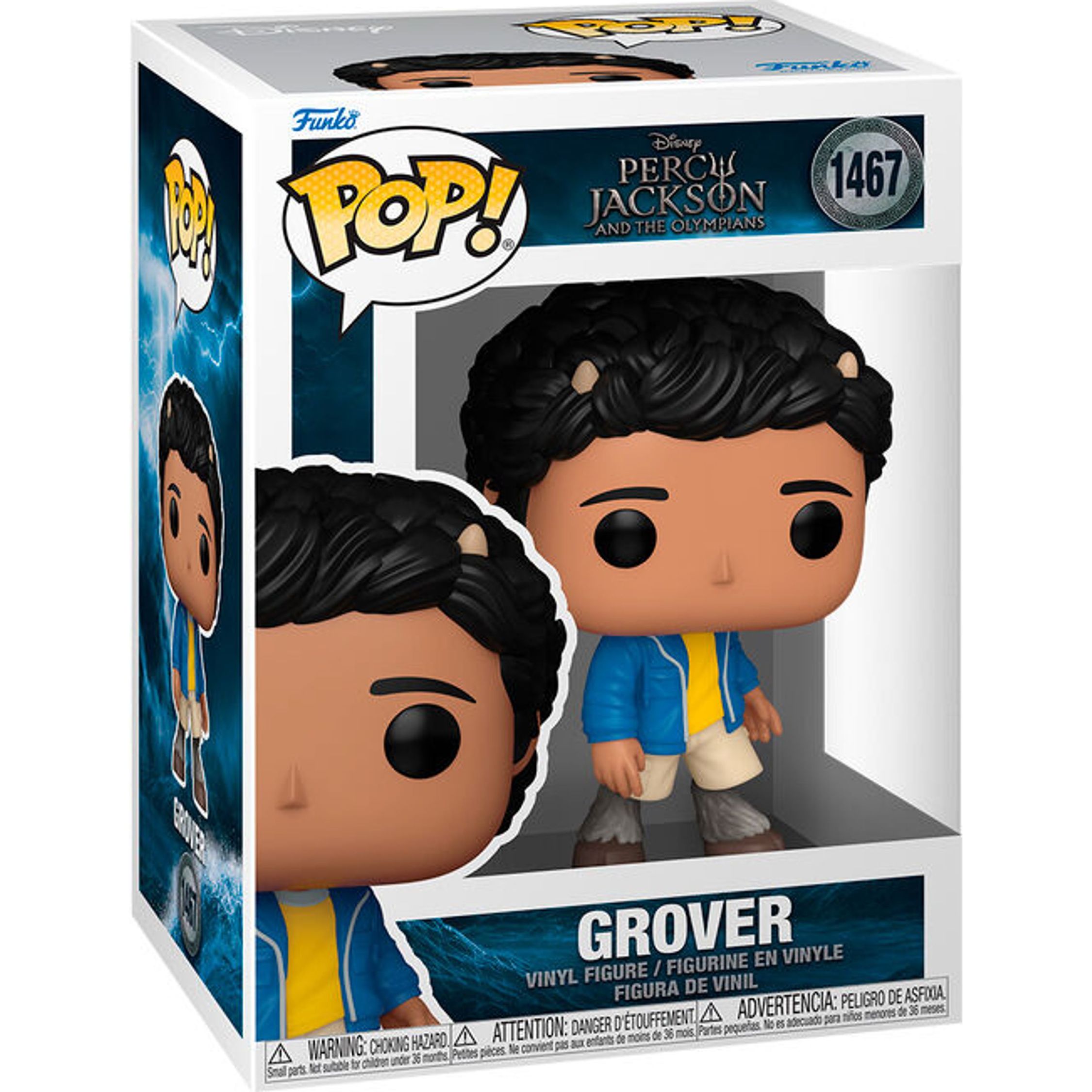 Funko - Figura Pop Percy Jackson Y Los Dioses Del Olimpo - Grover Underwood - Funko Pop Coleccionable De Edición Limitada - Funko Pop Diseño Detallado Y Realista - Funko Pop Ideal Para Regalo - Funko Pop Gran Variedad De Personajes