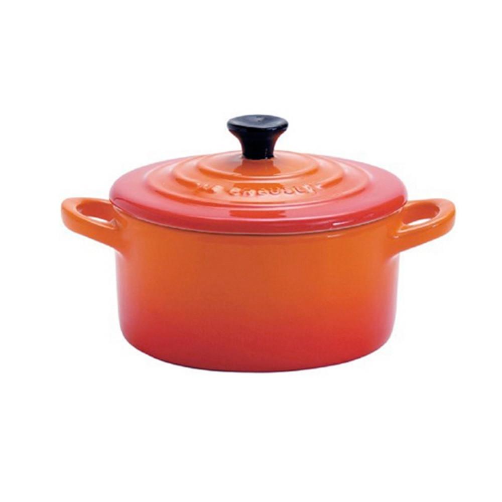 Mini-Cocottes Cerámicas Le Creuset para Cocinar y Servir, 250 ml, Aptas para Horno, Microondas y Congelador