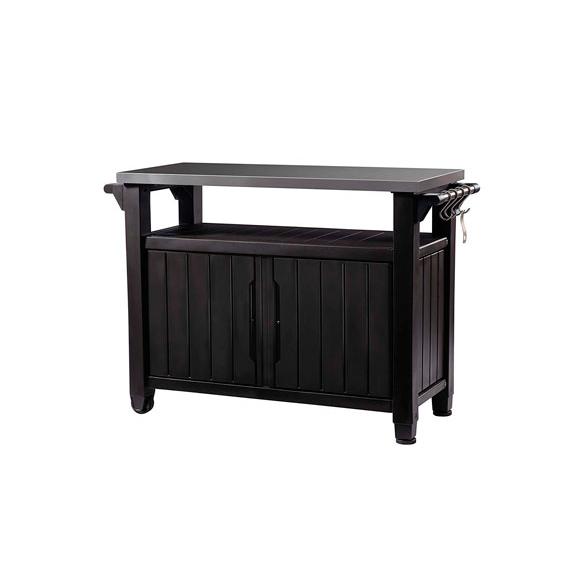 MESA BARBACOA RESINA MARRON MARCA KETER