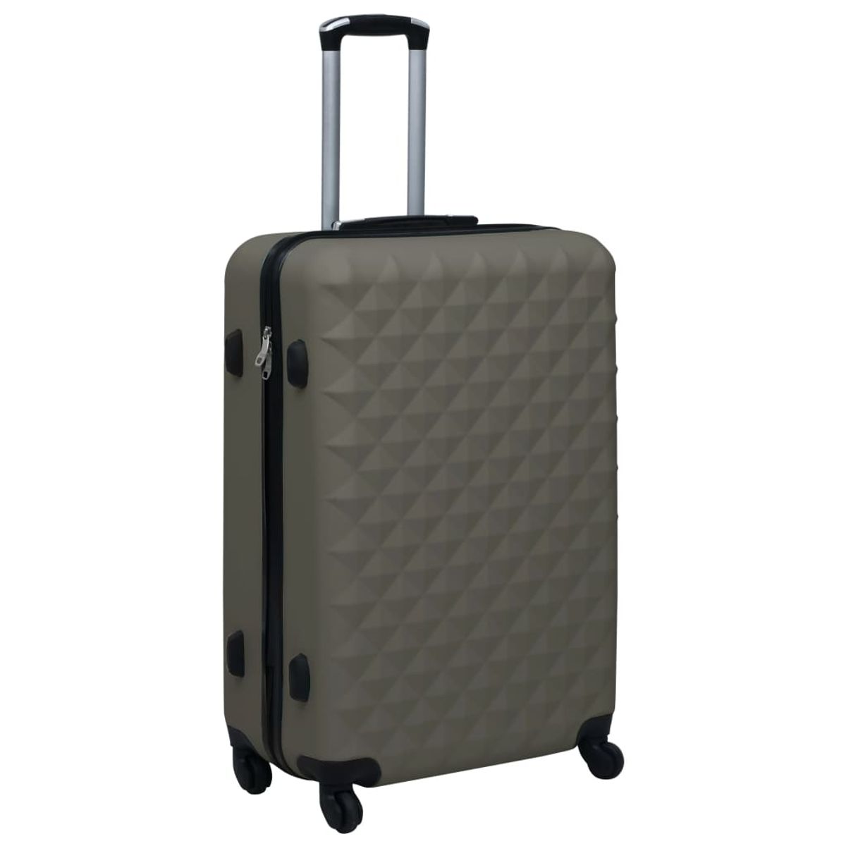 Maleta trolley rígida con ruedas giratorias 28x76x48