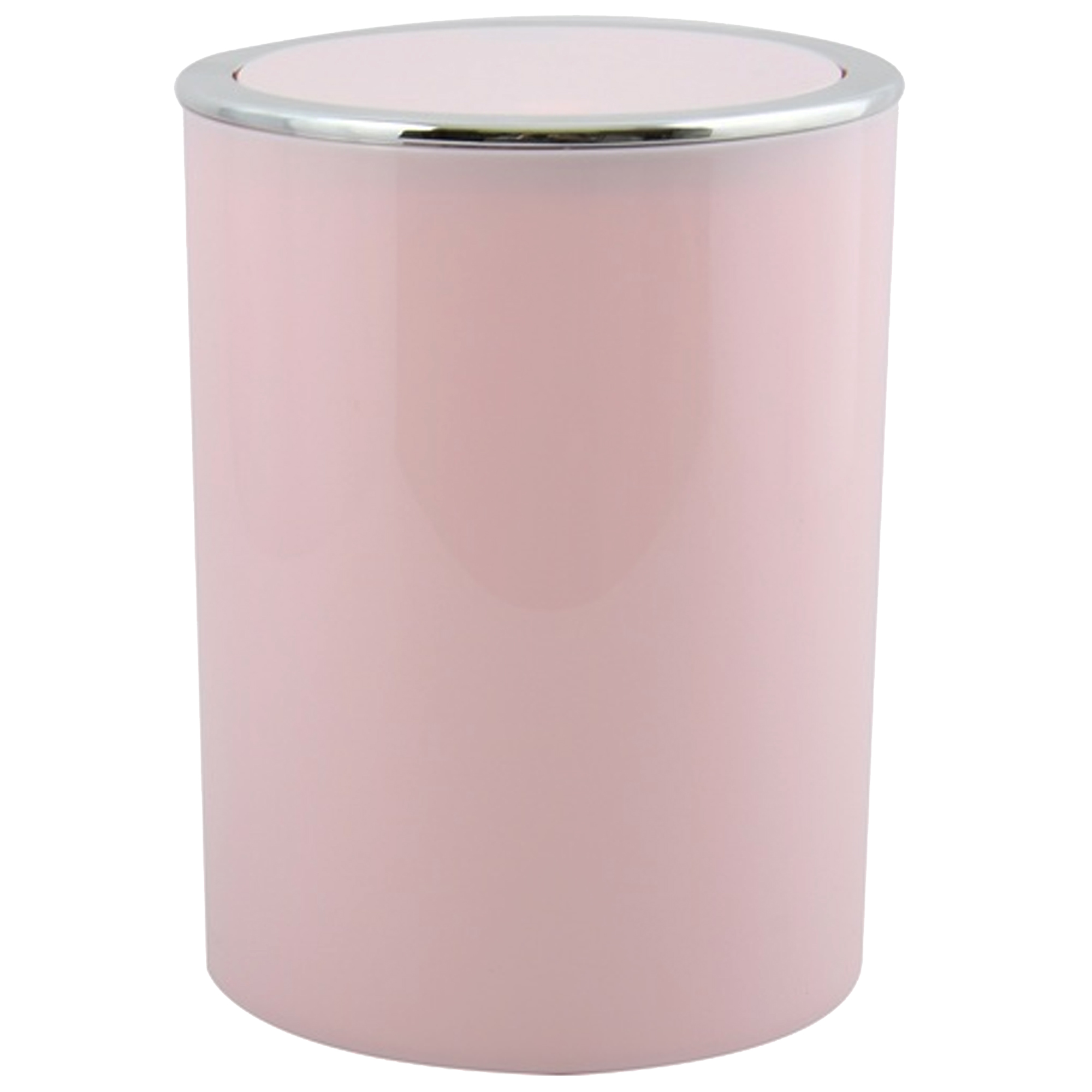 MSV - Papelera de oficina MSV "Aspen" 6L de plastico en color rosa