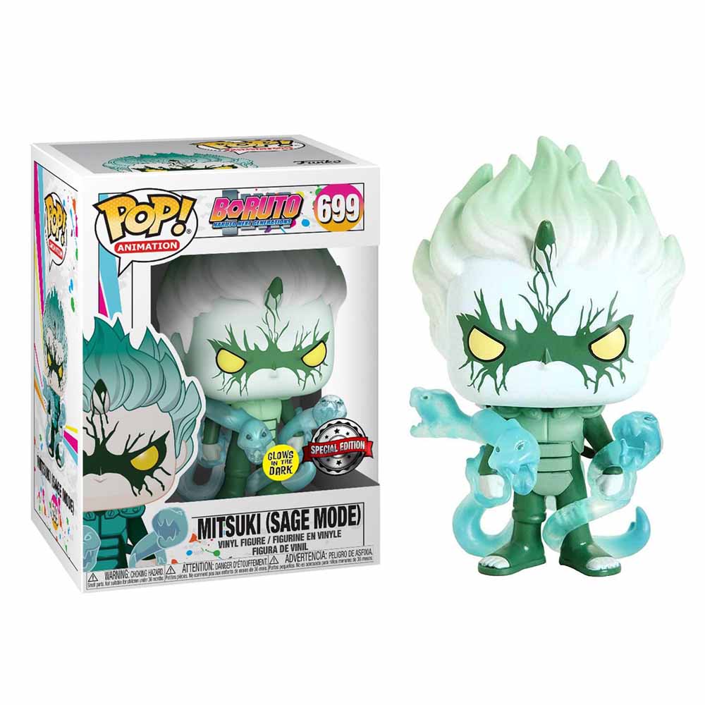 Funko Pop! Boruto Next Generation, Mitsuki Sage Mode (Glows in the Dark) (Special Edition) 699