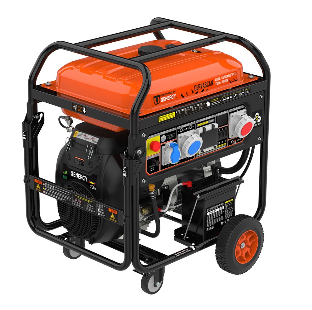 Generador Gasolina CERVASCAN S 13.7kVA GENERGY Grupo de Luz
