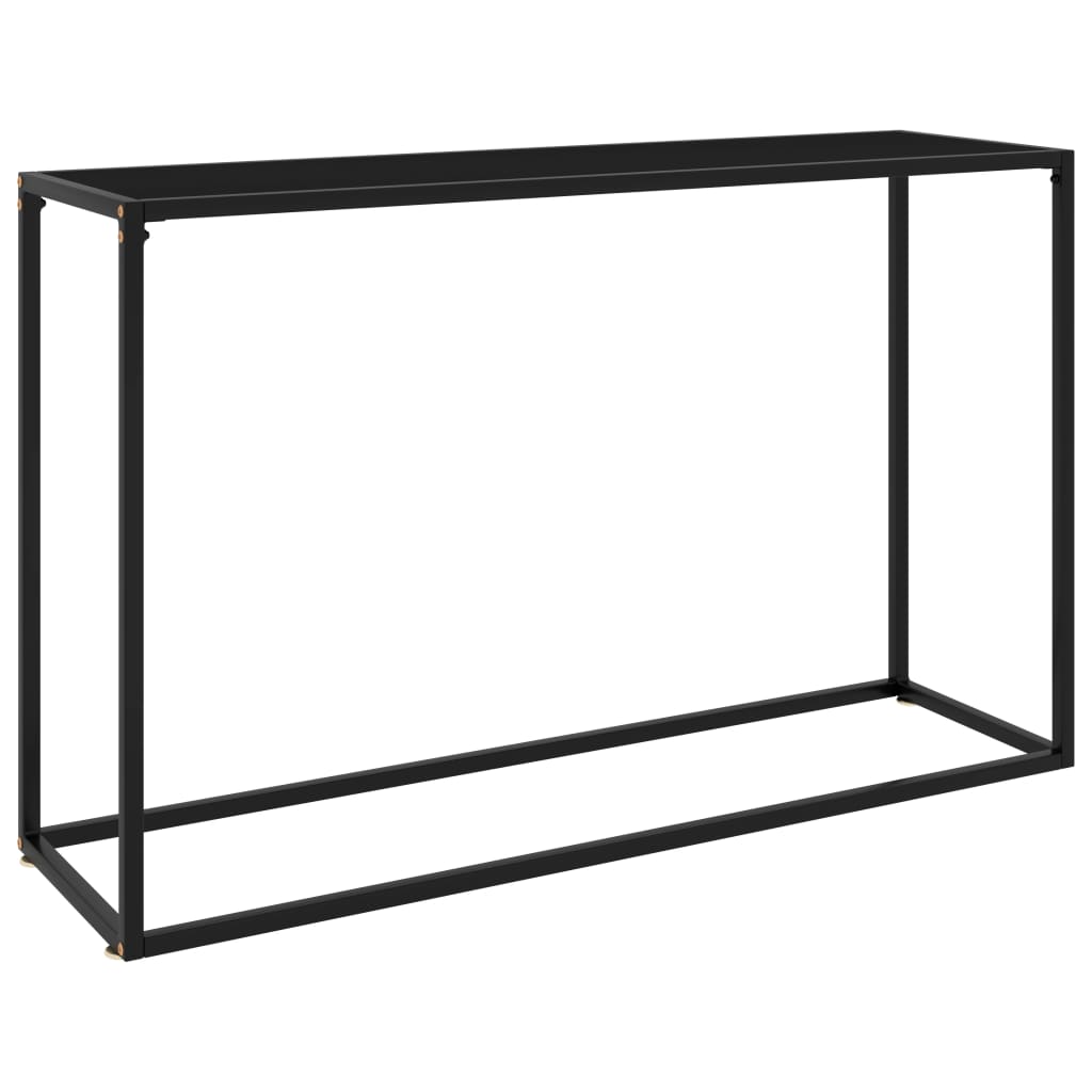 Vidaxl Mesa Consola Vidrio Templado Transparente 120x35x75 Cm