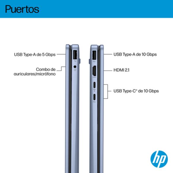 Portátil Convertible HP OmniBook 5 Flip 14-FP0044NS Intel Core 5-120U- 16GB- 1TB SSD- 14' Táctil- Win11