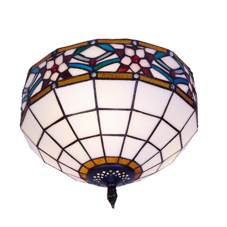 Plafón de techo pegado al techo con pantalla diámetro 30cm Serie Museum FIJALO LG286500