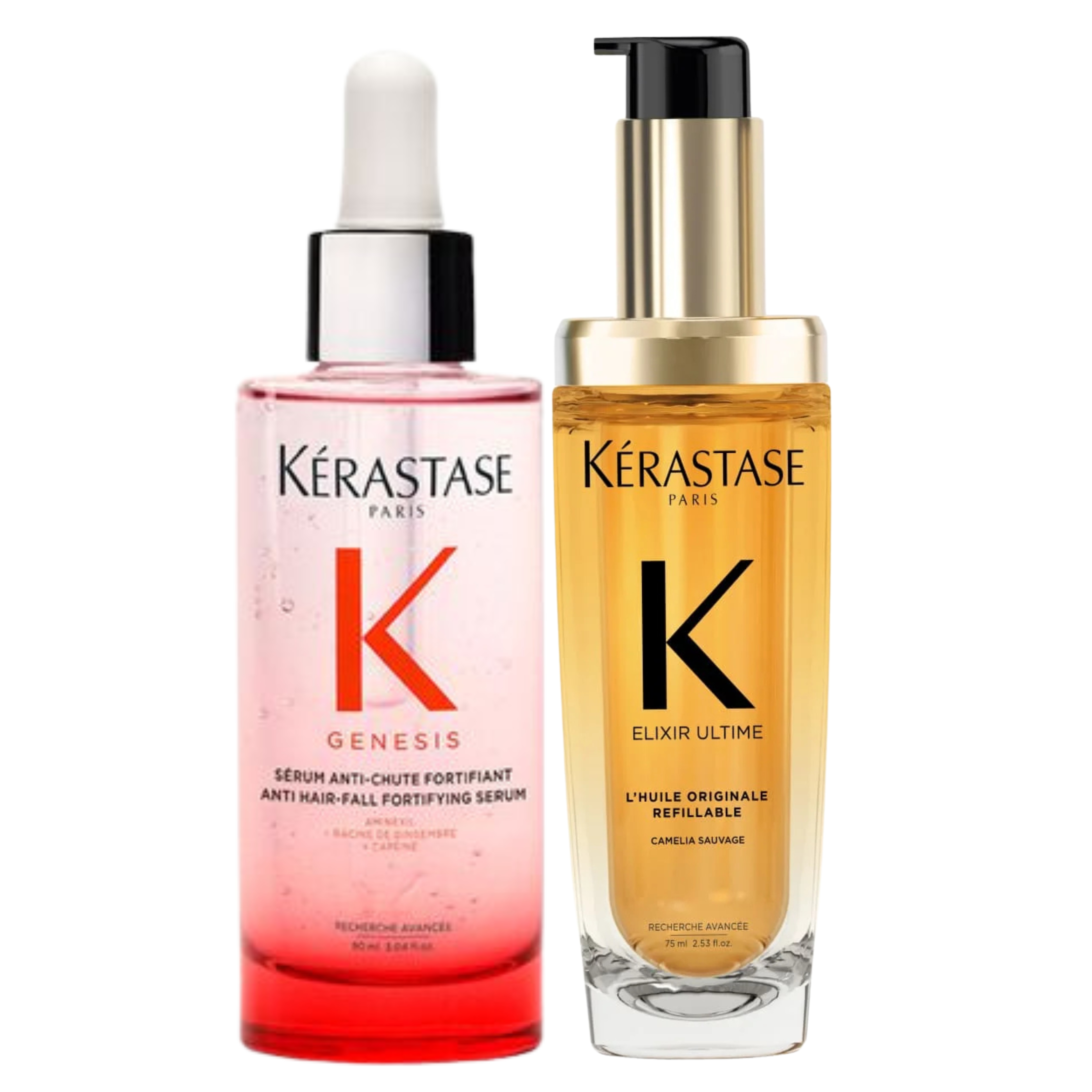 Pack Kérastase Genesis Sérum Anti-Chute + Nutritive 8H Magic Night Serum – Fortalecimiento y Nutrición Nocturna