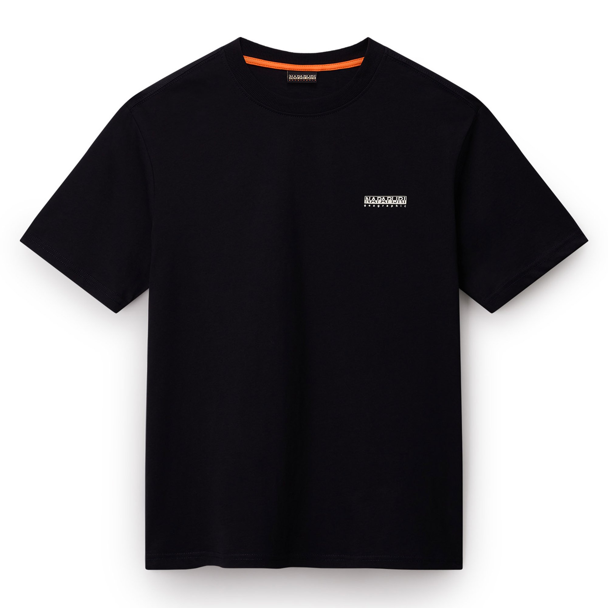 NAPAPIJRI Camiseta para hombre - S-SMALL BOX, cuello redondo, algodón, logotipo, liso S-SMALL BOX