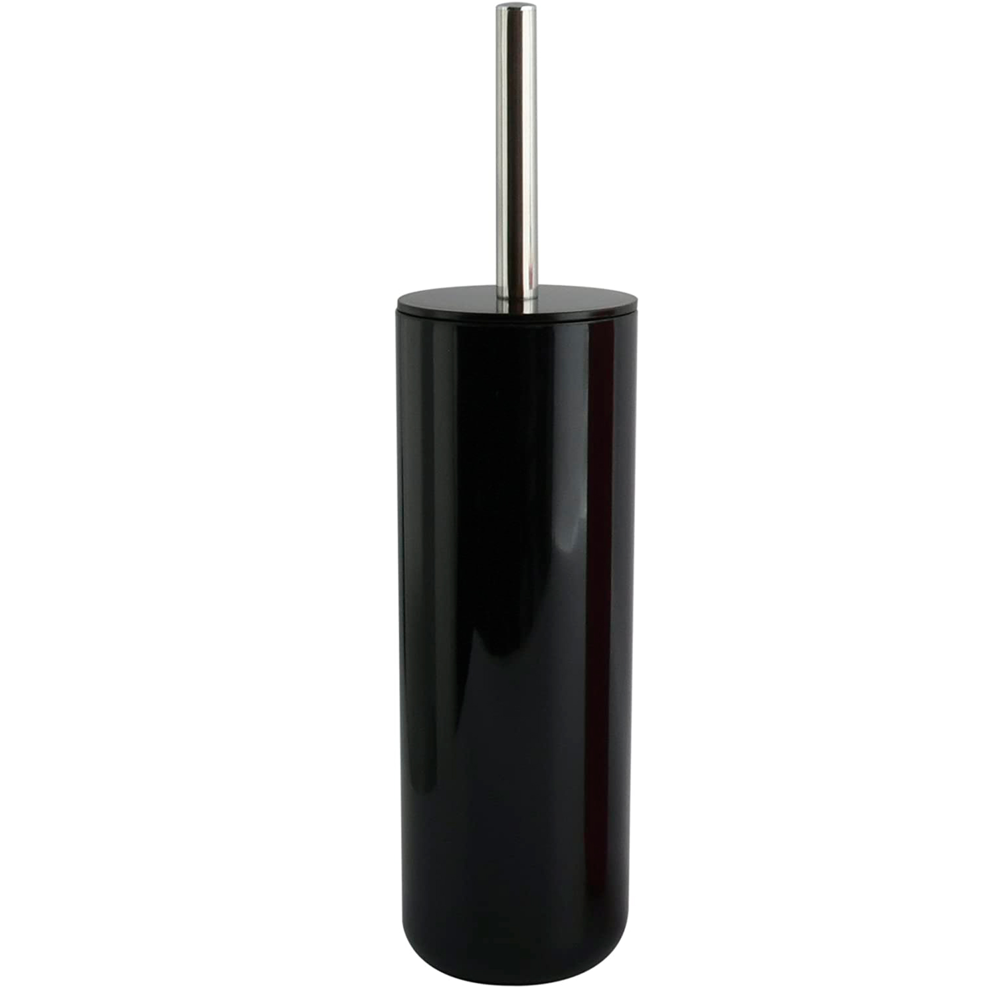 MSV Escobilla de Baño PS Inagua Negro - Accesorio Práctico con Diseño Clásico