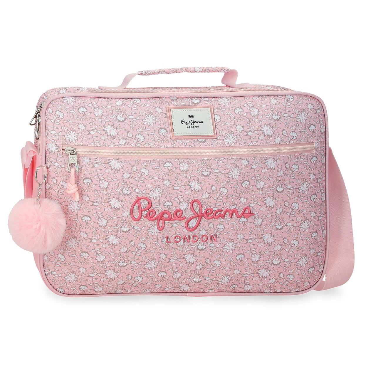 Cartera extraescolar Pepe Jeans Mia Rosa Claro