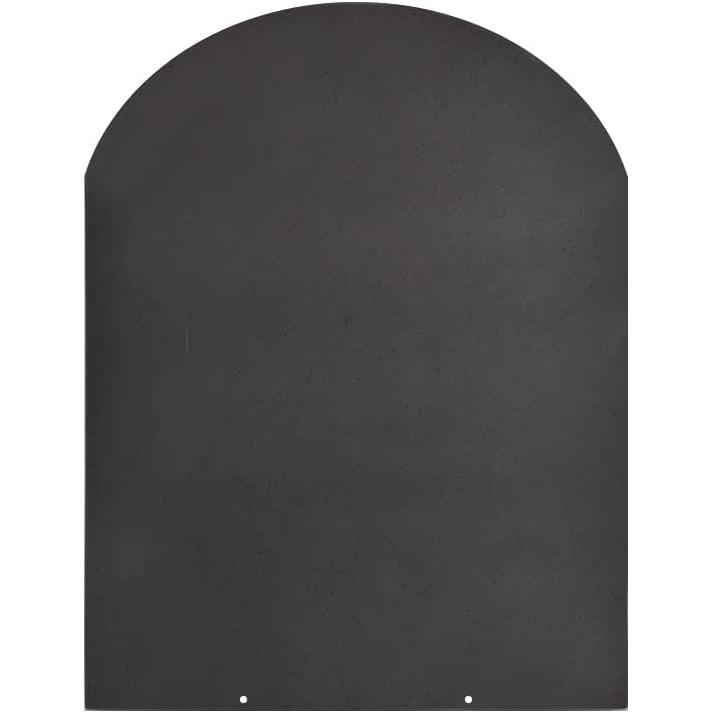 Plataforma de protección de suelo para estufas de leña y pellet en acero 80x60