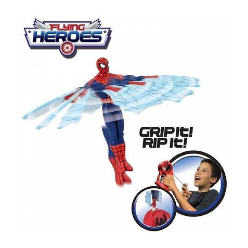 FLYING HEROES ELECTRONICO SPIDERMAN DE BANDAI