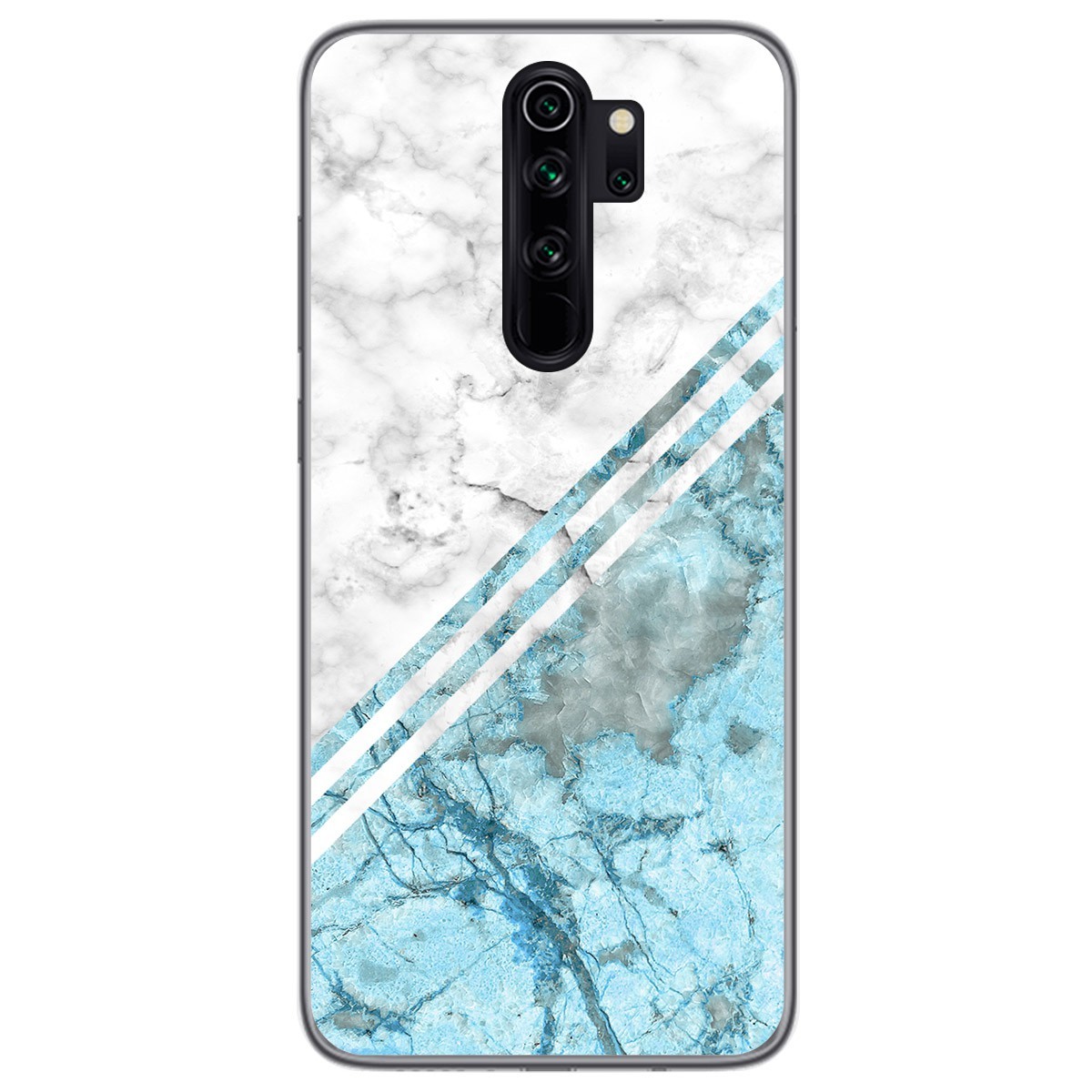 Tumundosmartphone Funda Gel Tpu para Xiaomi Redmi Note 8 Pro diseño Mármol 02 Dibujos