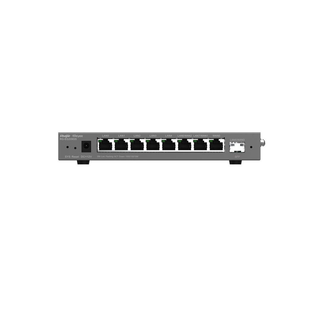 Ruijie Reyee 9-Port Gigabit Cloud Managed SFP Router RG-EG209GS