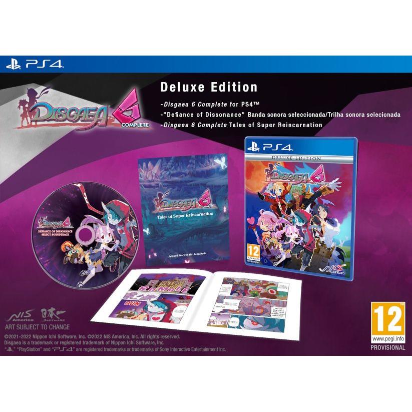 Disgaea 6 Deluxe Edition - PS4 - Nuevo Precintado - PAL España