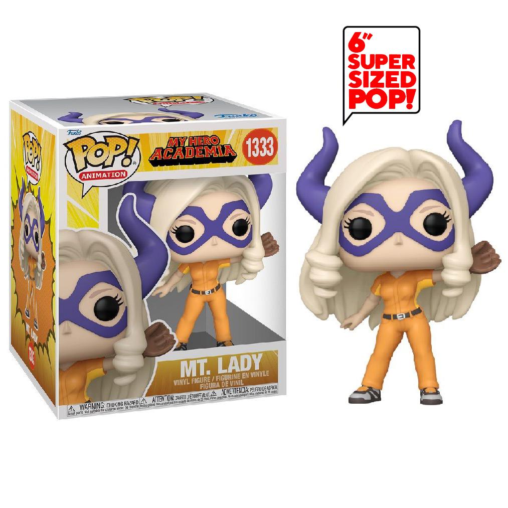 Funko Pop! My Hero Academia - Mt. Lady (Baseball) de 15 cm, 70618, Nº1333