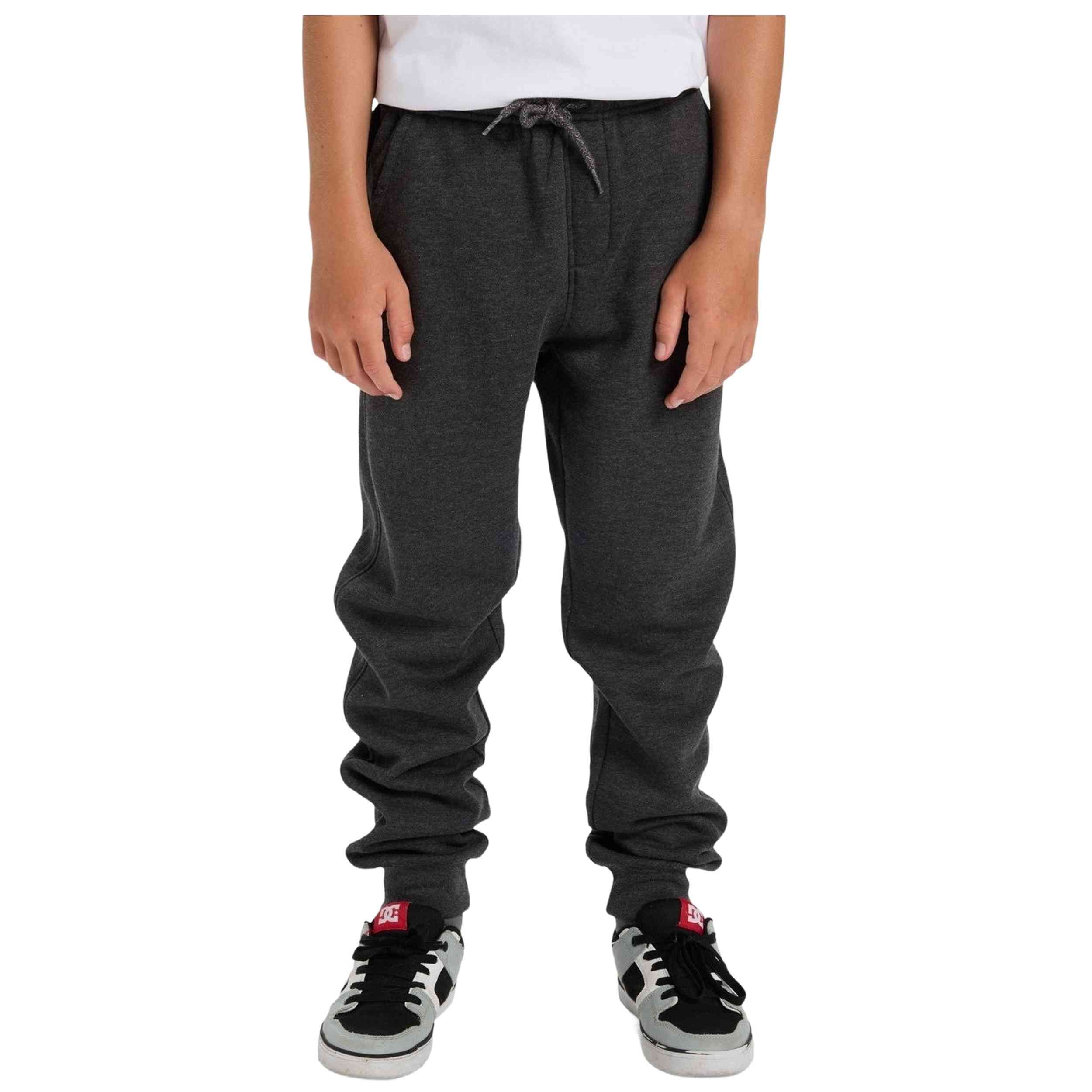 Pantalon Quiksilver modelo Slim Jogger Youth en color Gris