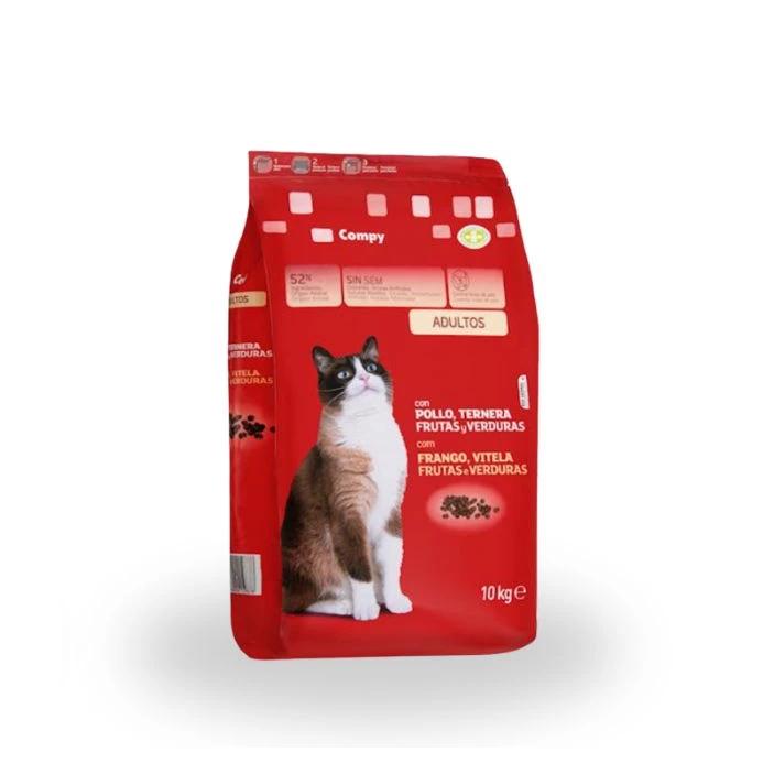 Comida Gato Adulto COMPY de Pollo, Ternera, Frutas y Verduras 10kg