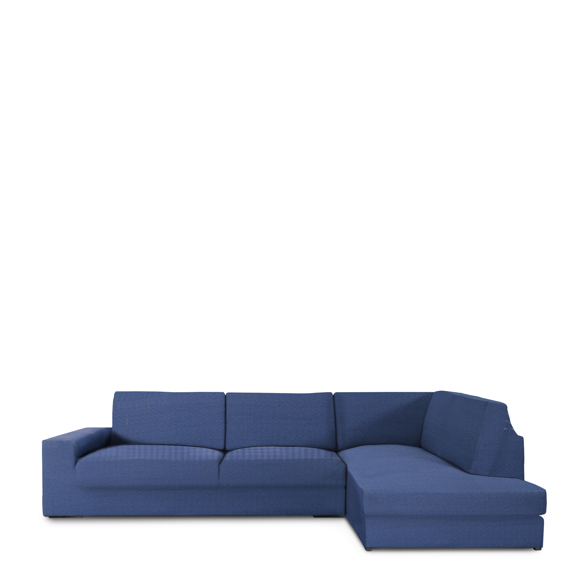 Fundas de sofa chaise longue con respaldo premium jaz derecho (Mirando de frente) c/3, Tamaño derecha, 170x310x110cm, Fábricada en España