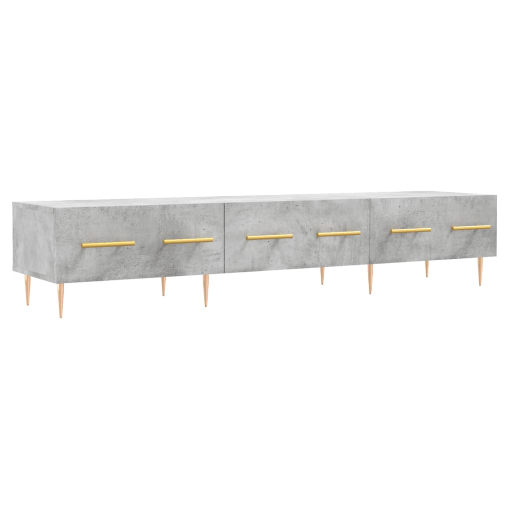 Vidaxl Mueble de TV Madera de Ingeniería 150x36x30 Cm Roble Ahumado