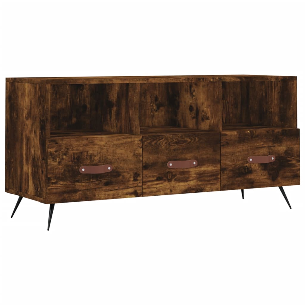 vidaXL Mueble de TV madera de ingeniería 102x36x50 cm, Mueble de Salon, Mueble TV, Mueble TV salon, Mesa de TV, Mueble tele