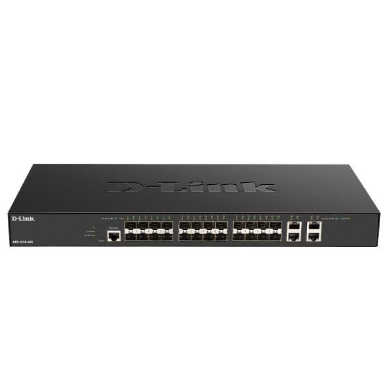 D-Link DXS-1210-28S Conmutador 24x10G SFP+ 4x10G 1U