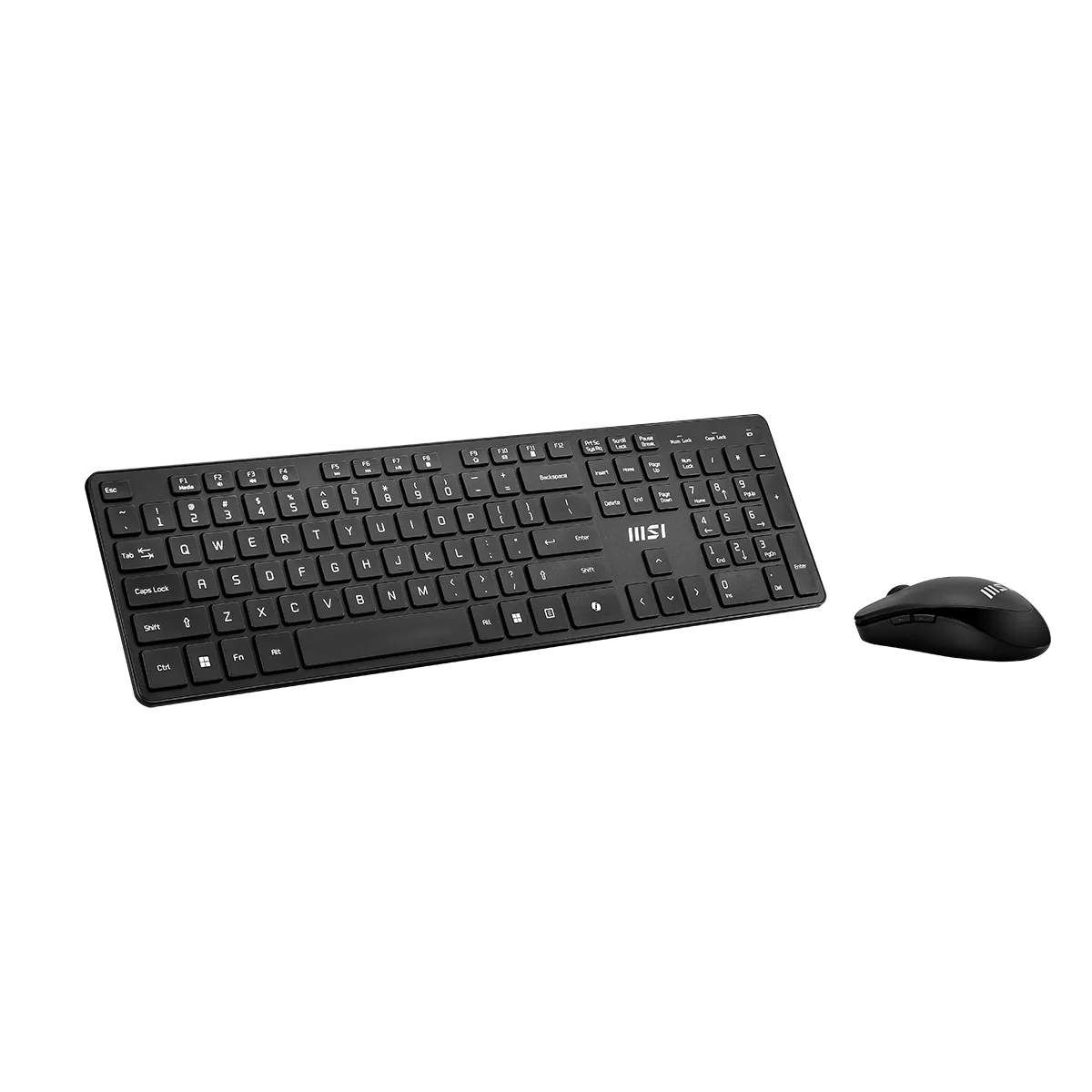 TECLADO + RATON WIRELESS COMBO COPILOT PRO BLACK MSI
