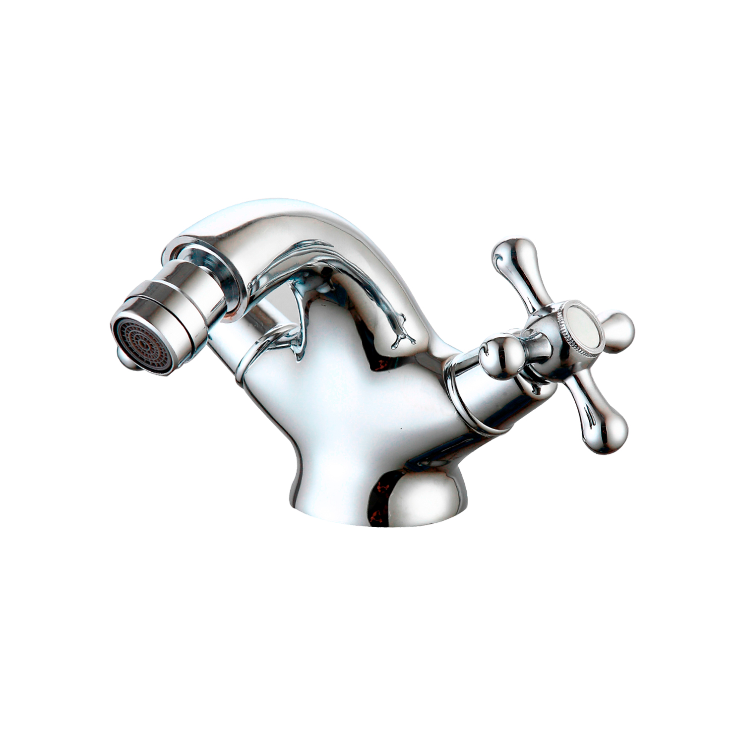 DP GRIFERÍA Grifo de Bide Monoblock Serie Clásica Antique Cromo 400mm CE