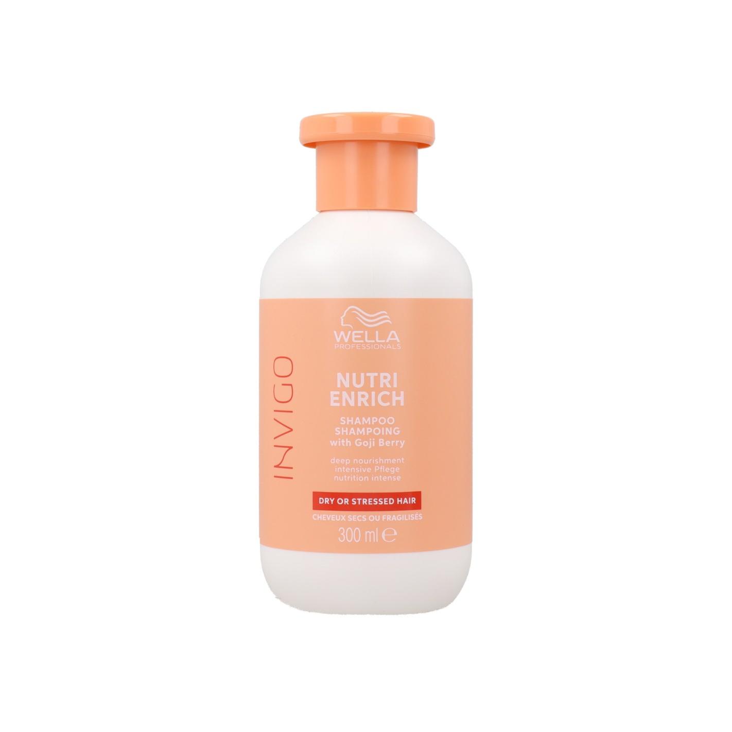 Wella Invigo Nutri Enrich Champú 300 Ml, La Hidratación Y Reparación Que Tu Cabello Necesita.
