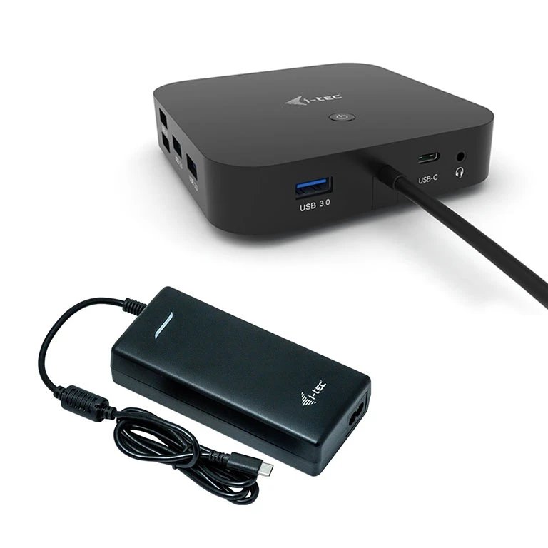 HUB Switch puertos 1x HDMI, 1x DisplayPort, 3x USB 3.1 Type-A, 1x USB-C 3.1, 2x USB 2.0, 1x RJ-45 Gigabi I-TEC C31HDMIDPDOCKPD100  | HDMI, DisplayPort (DP 1.4), Negro