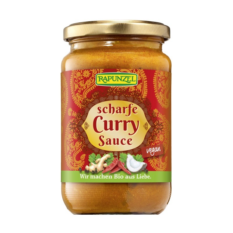 Salsa curry picante Rapunzel