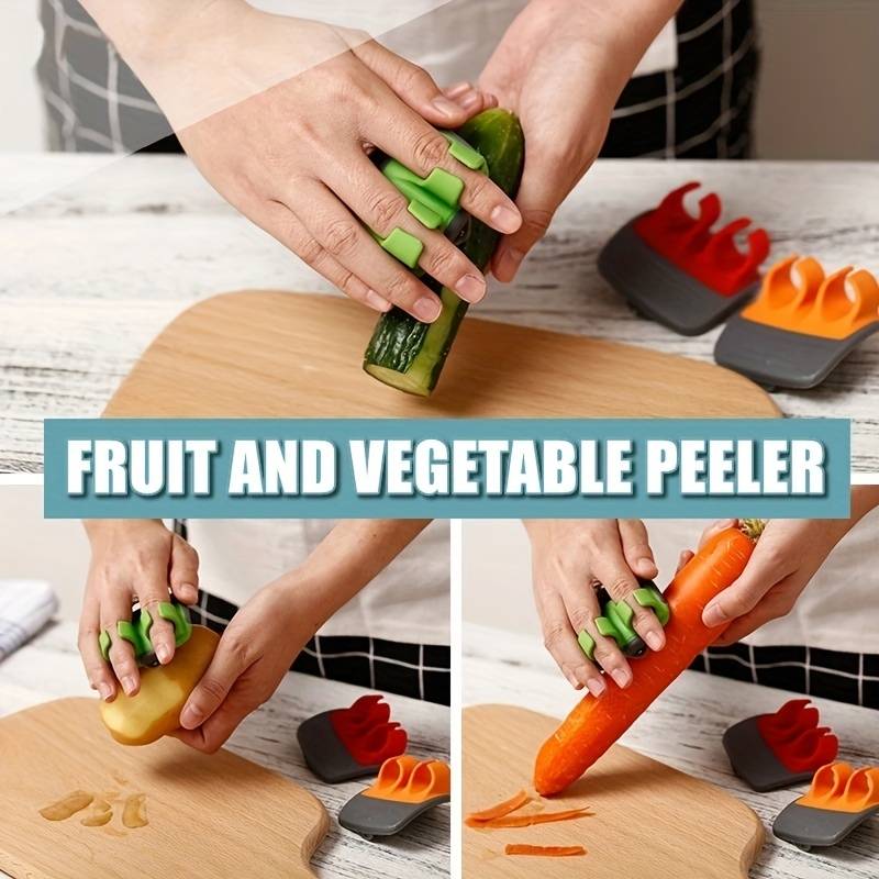  Pelador de patatas, pelador profesional de verduras,  herramienta de pelador de frutas de acero inoxidable, pelador de cocina  multifunción, pelador ergonómico afilado, pelador de verduras para frutas,  verduras, papas, zanahoria, pepino 