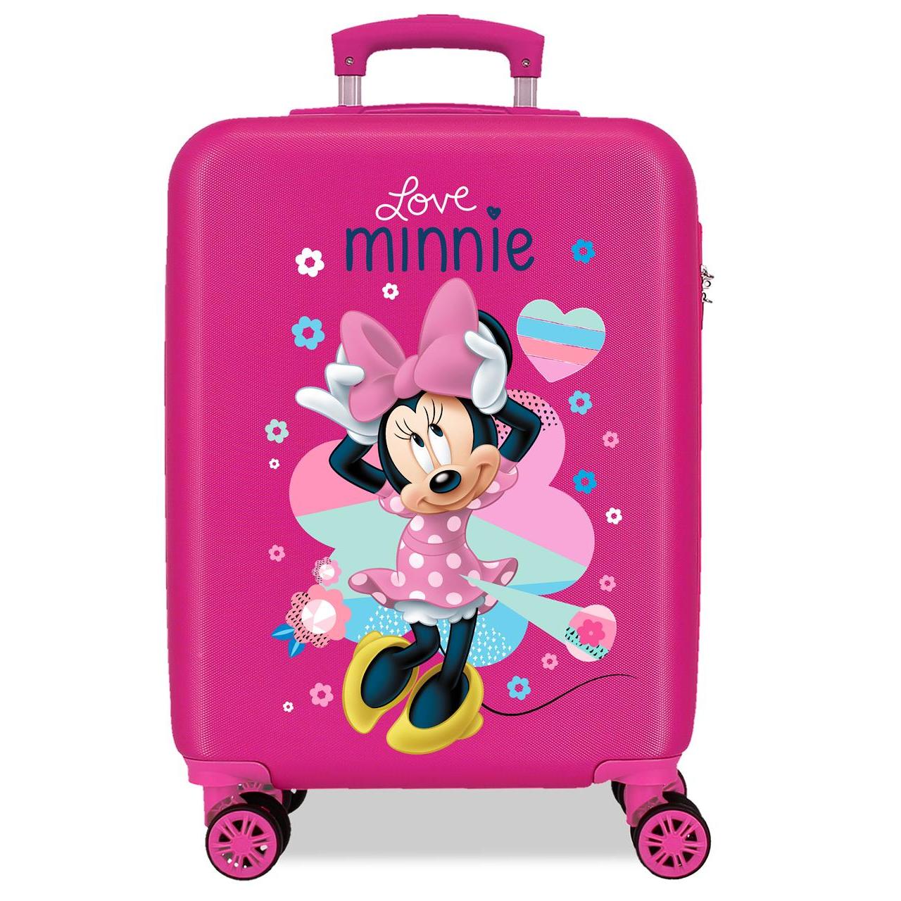 Disney Minnie Maleta De Cabina ABS Rígida Love Minnie 55cm