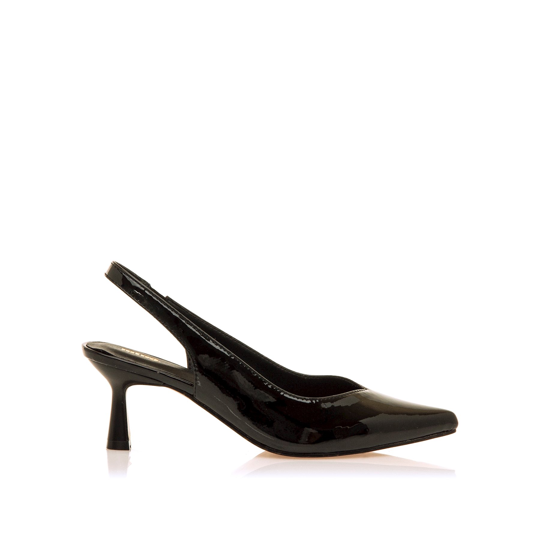 Mustang-MTNG zapatos de tacón mujer ninette negro con cierre elástico y tipo de puntera afilada