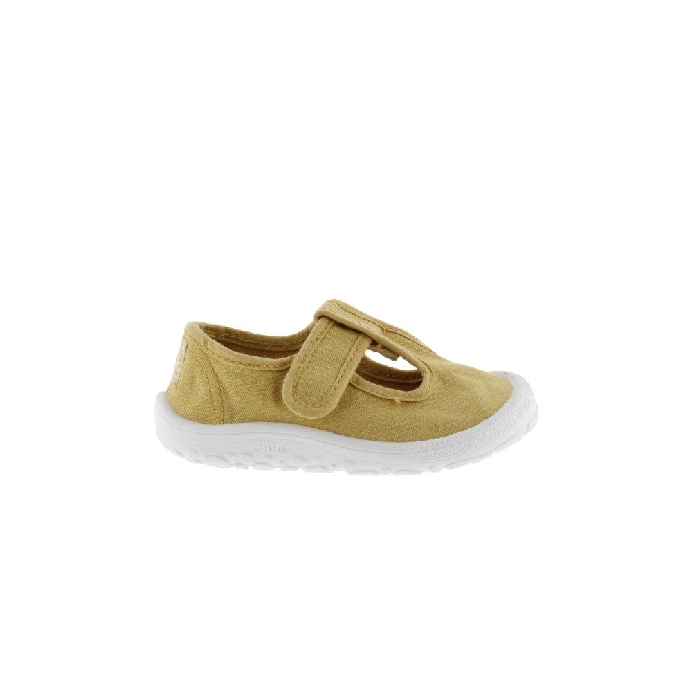 Victoria Bosco Sandalias respetuosas barefoot de lona tintada DREC con tira adherente 1370108