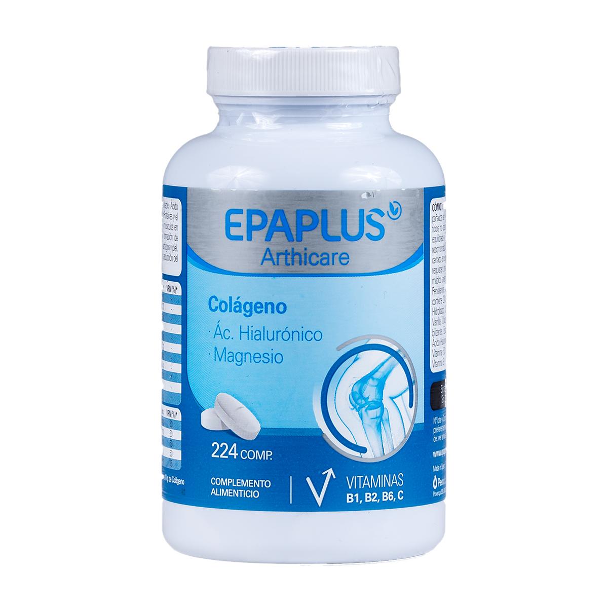 Epaplus - Epaplus colágeno, ácido hialurónico y magnesio 224 comprimidos