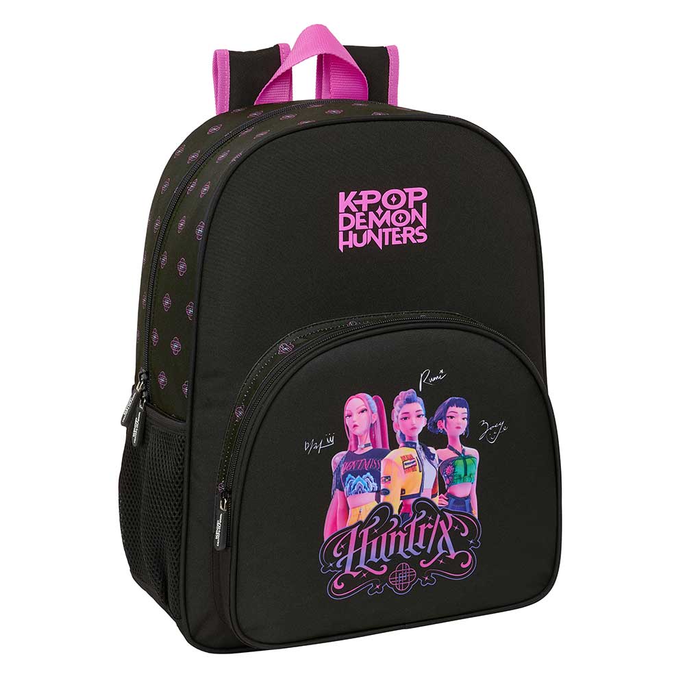 MOCHILA ADAPT.CARRO K-POP Demon Hunters - NEGRA