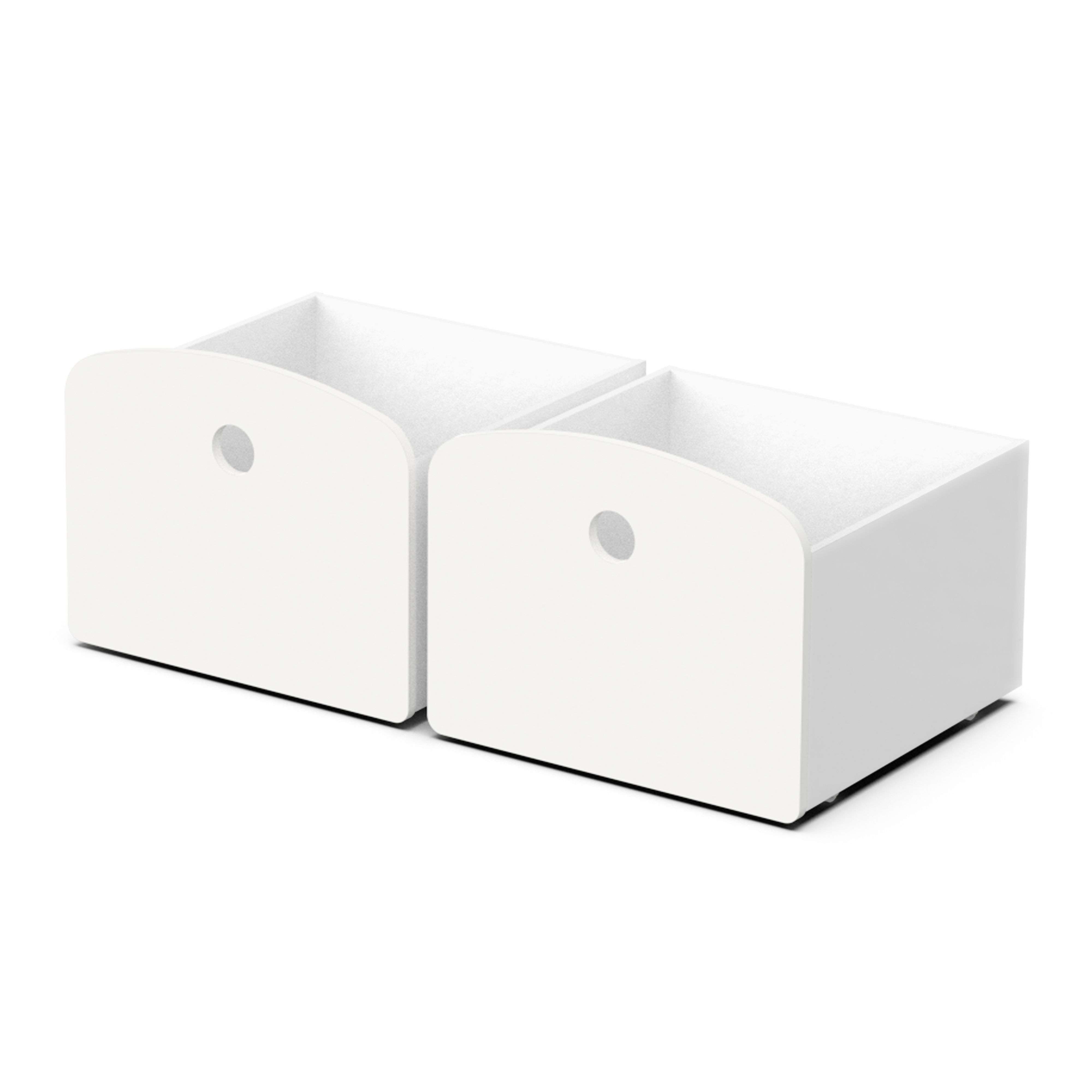 Miroytengo Cajones Inferiores Infantil Longane Color Blanco Mate 39x49x49 cm