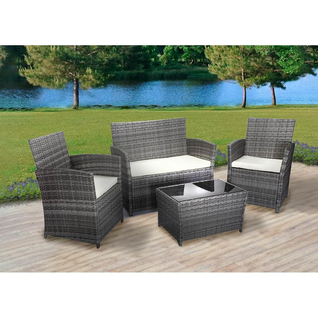 Conjunto Sofa + 2 Sillones + Mesa de Ratan PE. Muebles de Jardin y Terraza     Saldos y Stocks
