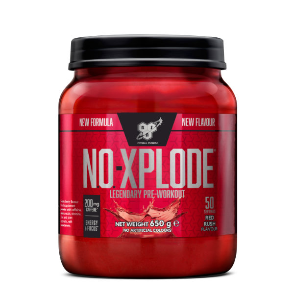 BSN No-Xplode - 50 Serv. - Suplemento Alimenticio en Polvo para Preentrenamiento, Aminoácidos, Vitamina C y Zinc