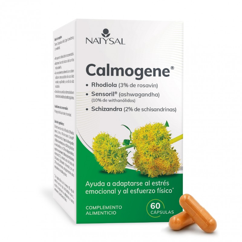 Calmogene con Rhodiola Complex Natysal 60 cápsulas