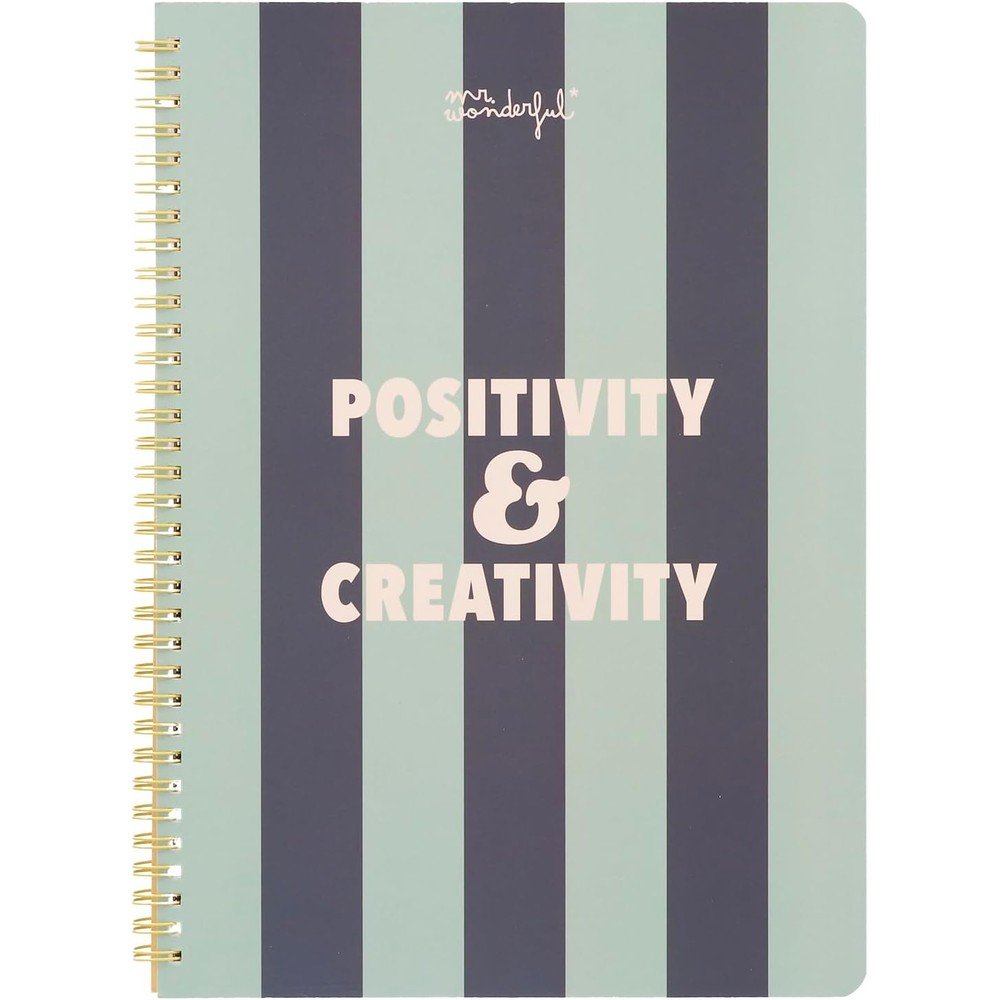 MR LIBRETA A4 - POSITIVITY & CREATIVITY BACK TO SCHOOL PAPELERIA