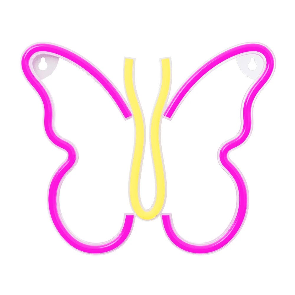 Iluminación Smart Home Lámpara neón LED LED USB 9 W Abierta Mariposa Forever RTV100306  | 20 IP, Decorativa LED