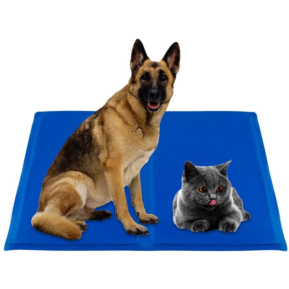 GREATOOL Alfombra Refrescante para Perro, 50 x 65cm,50 x 90cm, Auto Refrigerante No Tóxico,Ideal para Perros, Gatos en Verano