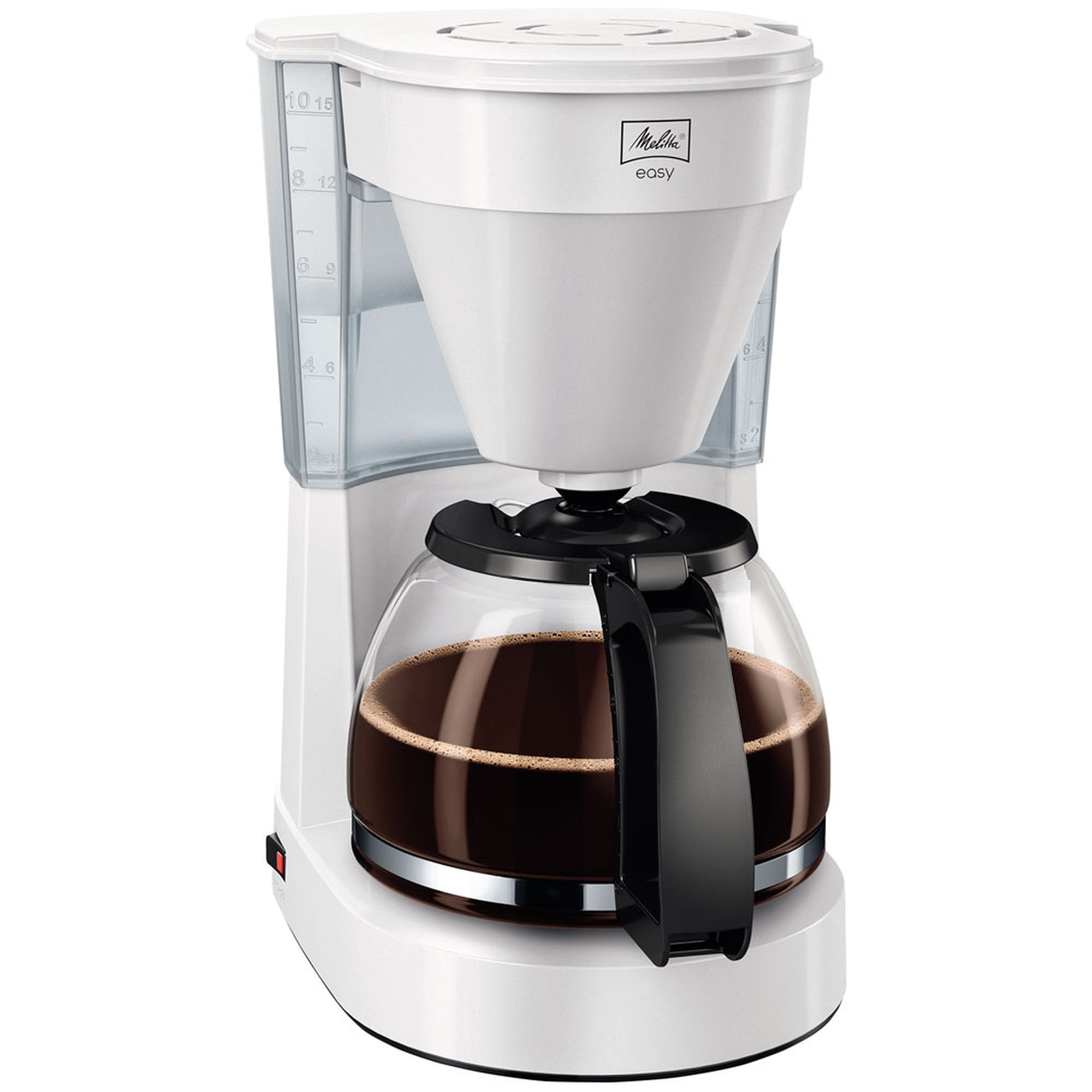 Melitta Cafetera de goteo Melitta Easy II 1023-01 Compacta Sistema Antigoteo 10 Tazas