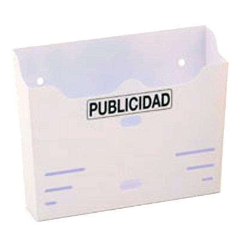 Btv cesta publicidad 11 horizontal blanco 360x255x100 mm 00180