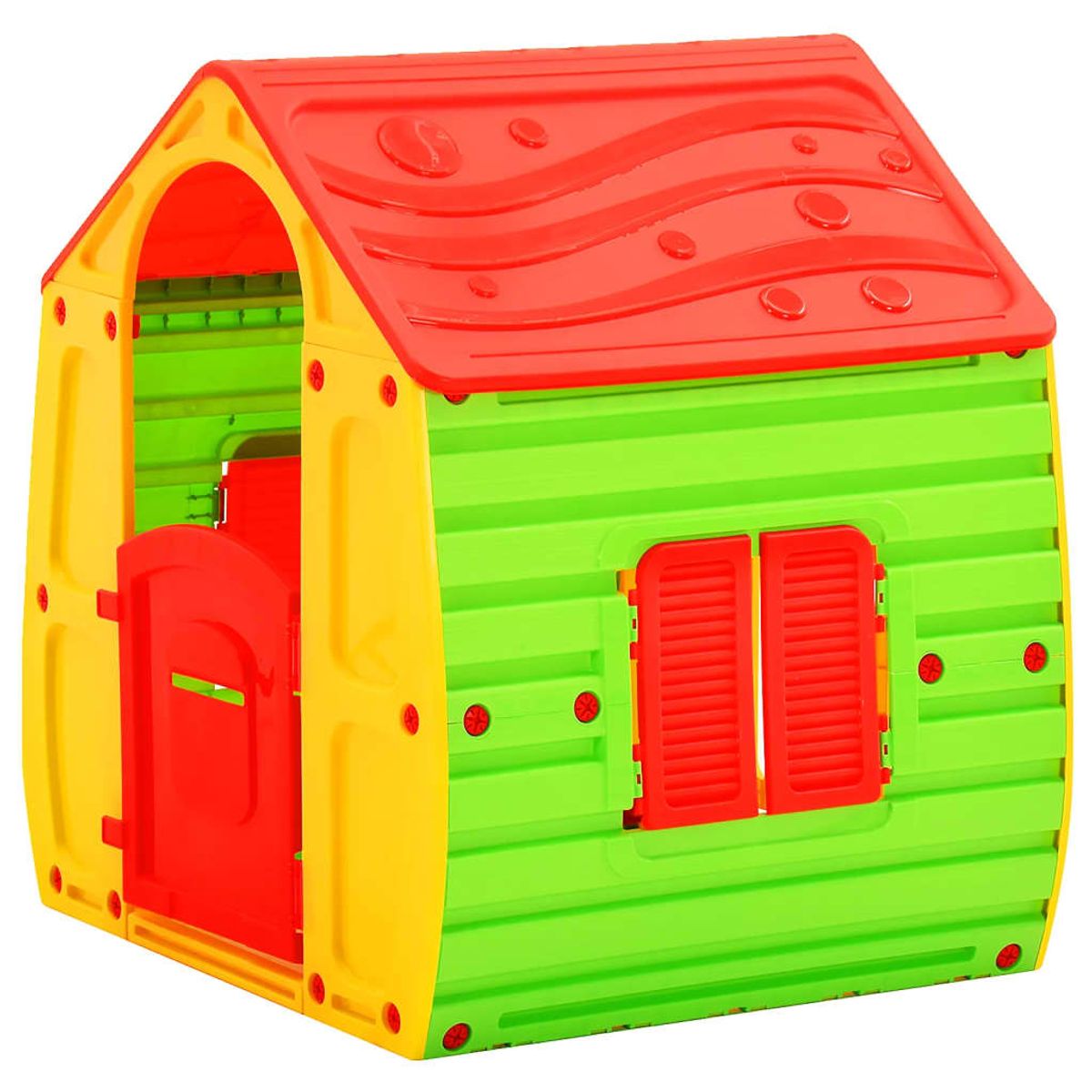 Casita de juegos infantil +10 meses multicolor 109x102x90 cm