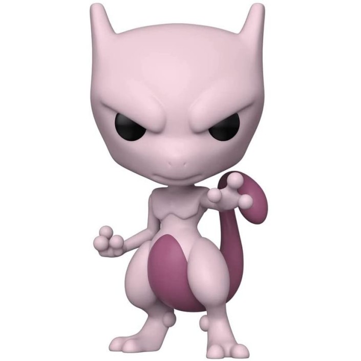 Figura Funko Pop! Juegos Pokemon Mewtwo Mewtu Modelo 583 | 63699 Gigante 25 cms - Original - Figuras Miniaturas Coleccionables Para Exhibición - Idea De Regalo - Mercancía Oficial - Juguetes Para Niños -